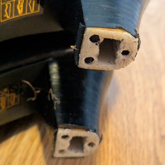 Miz Mooz Journey Black Leather Tall Boots 8.5 – Vintage – Heel Caps Worn - Picture 9 of 13